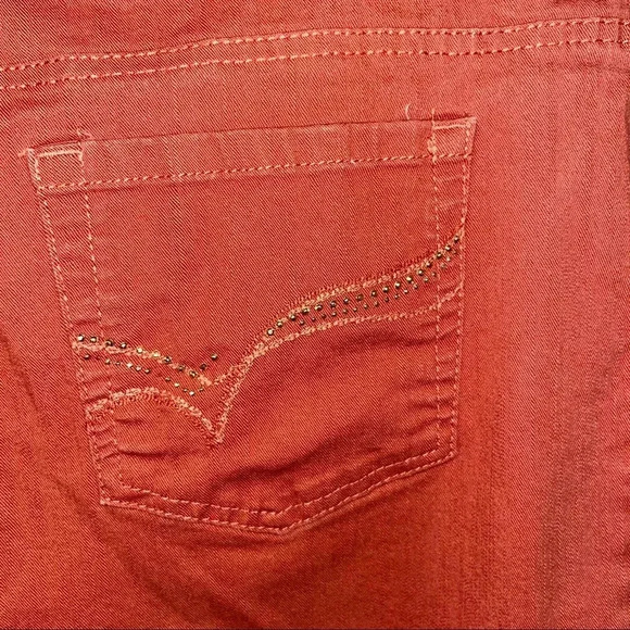Gloria Vanderbilt rust colored womens jeans - Picture 6 of 6